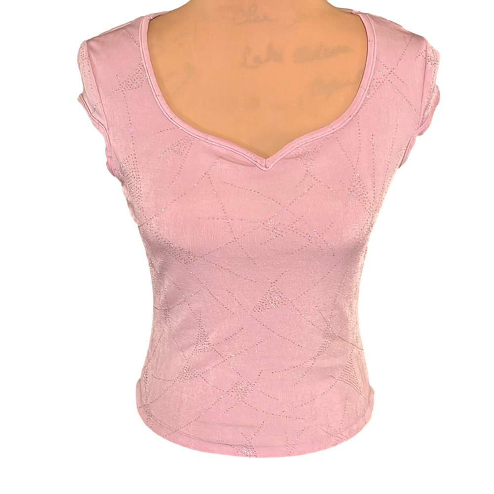 Finesse vintage sparkly top size medium